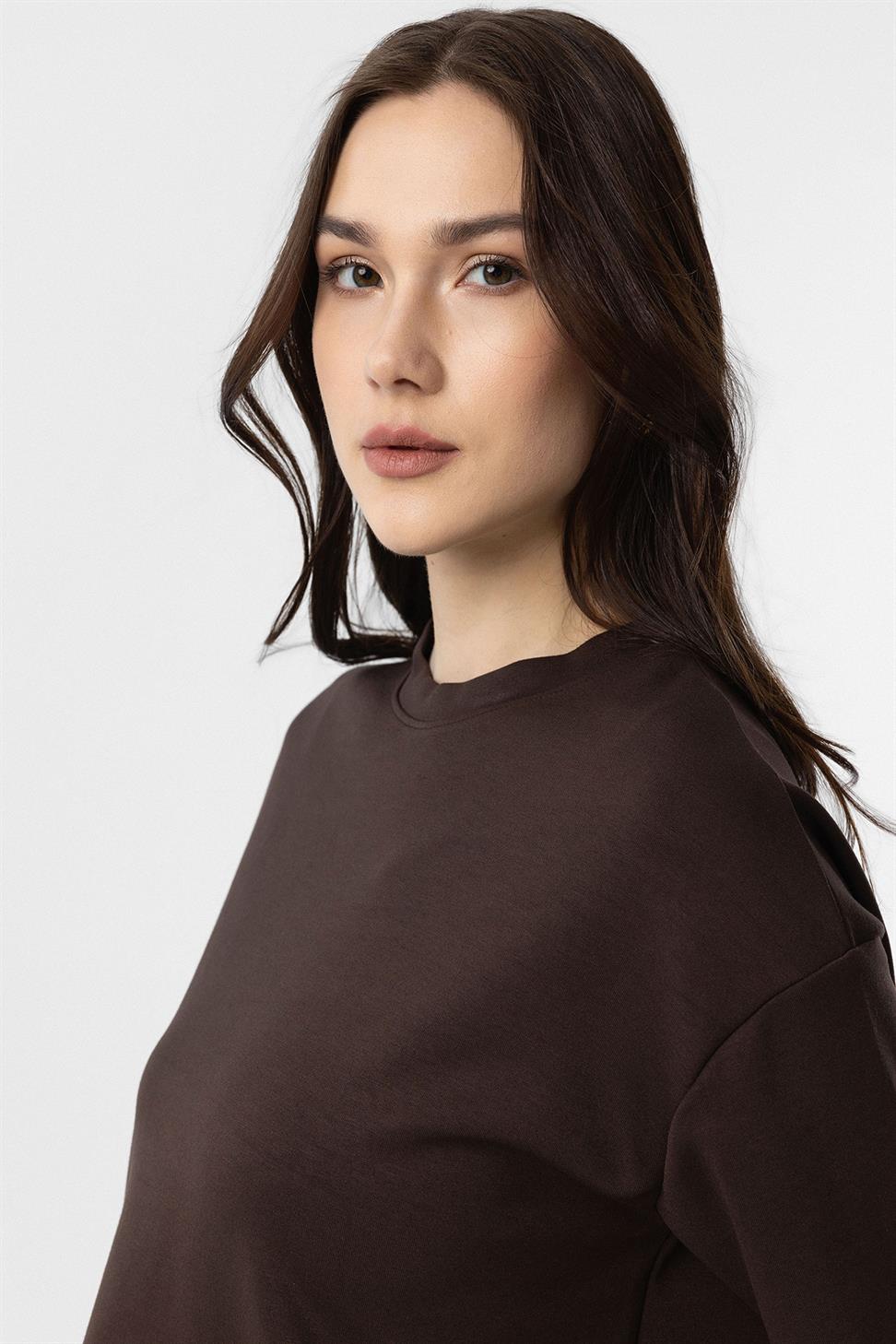 Antioch Kahve Modal Kadın Eşofman Takım