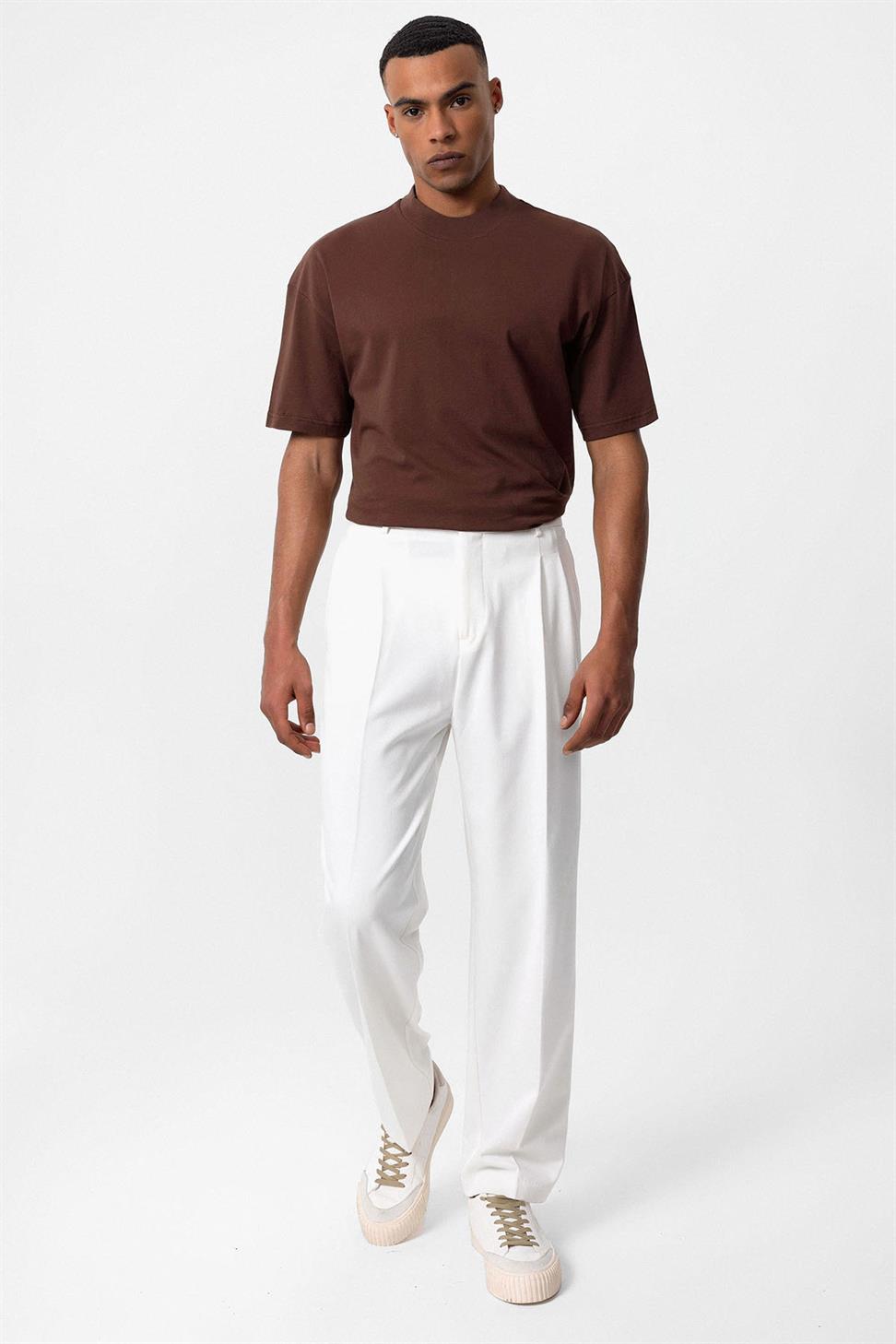 تي شيرت رجالي أساسي مريح