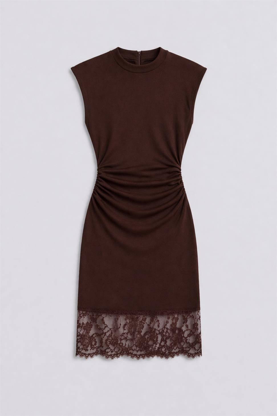 Stretch Lace Short Dress