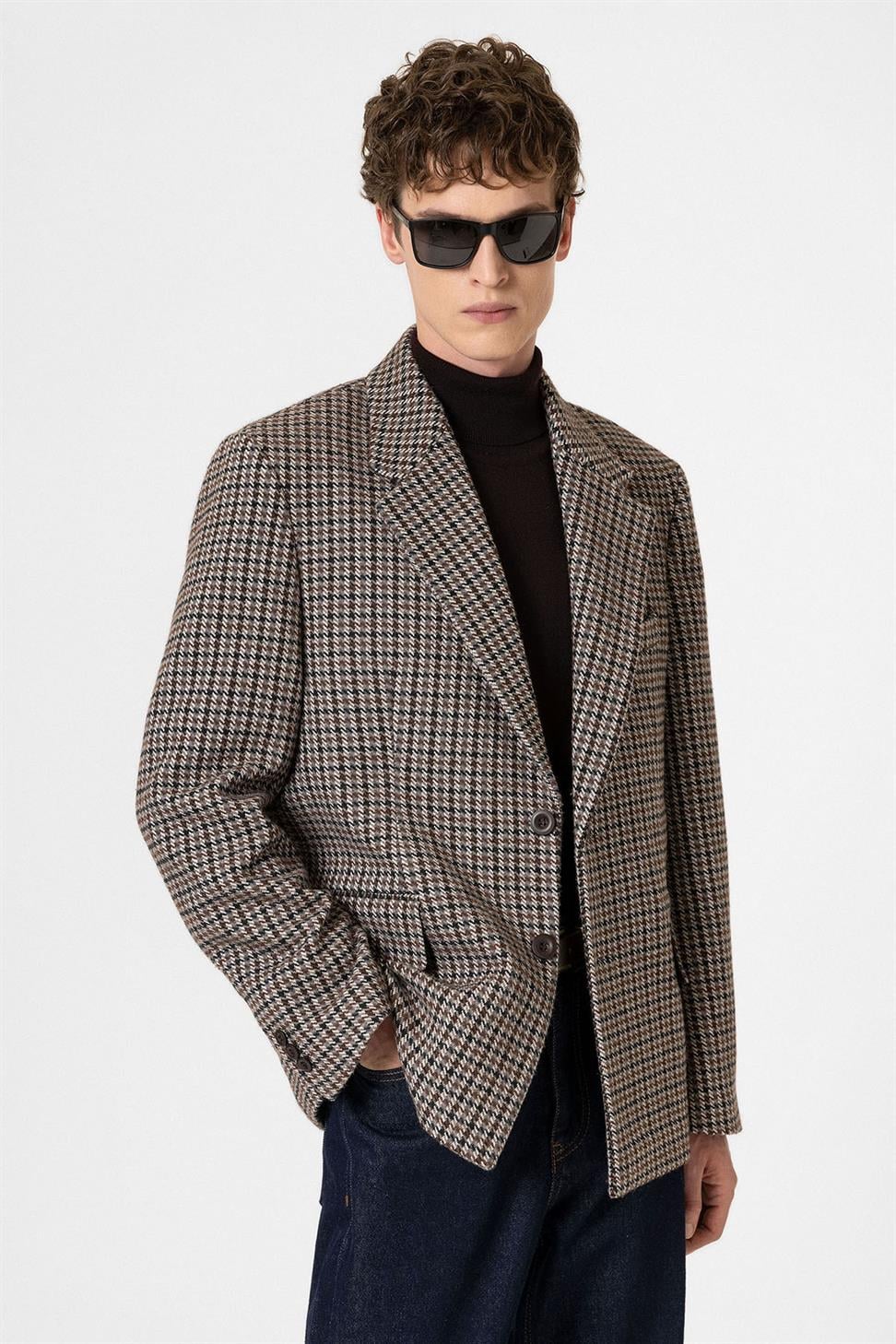 سترة بليزر رجالية كلاسيكية