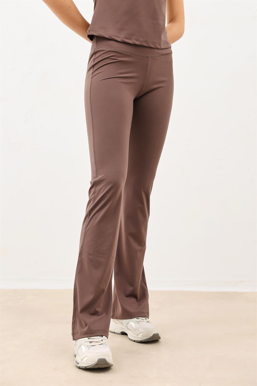 High Waist Spanish Leg Womens Leggings