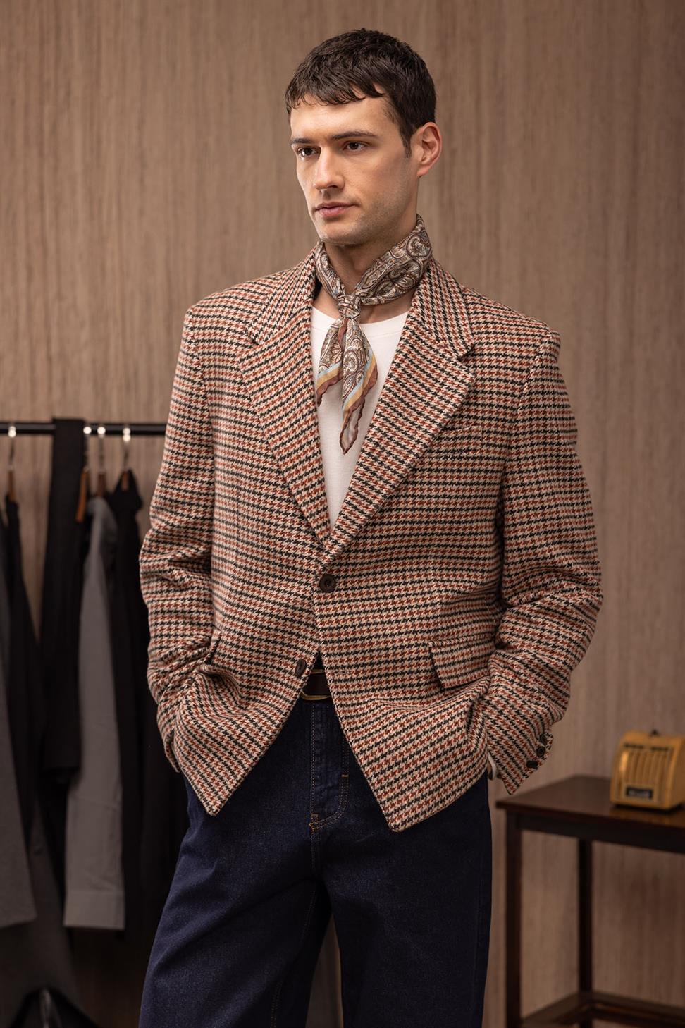 سترة بليزر رجالية كلاسيكية