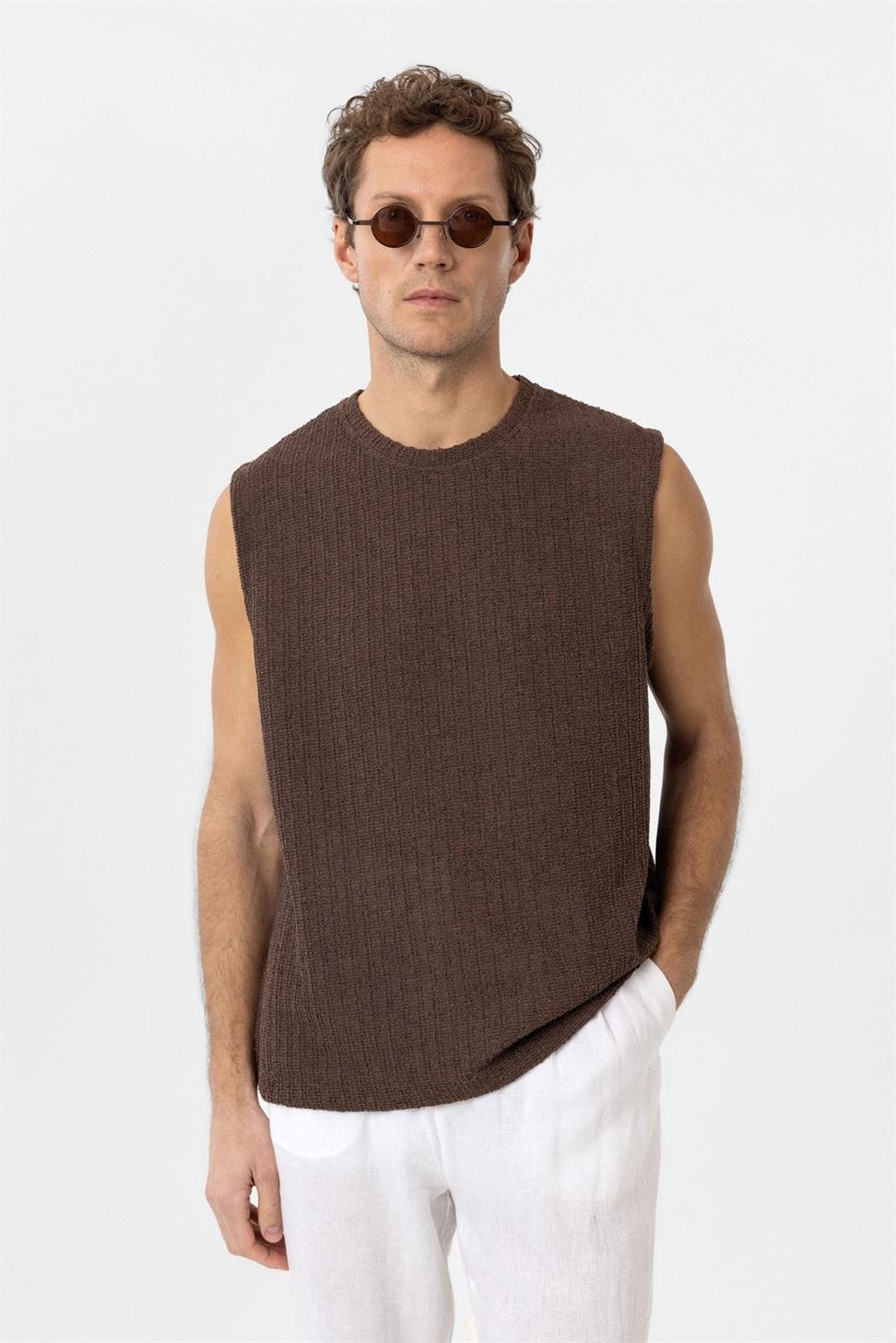 Antioch Koyu Kahve Dokulu Erkek Atlet