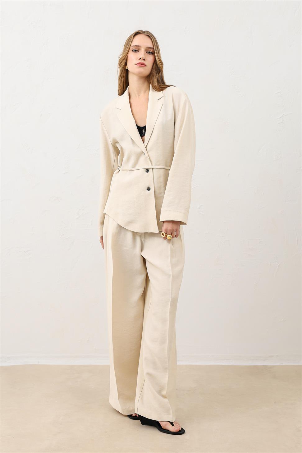 Draped Slim Jacket