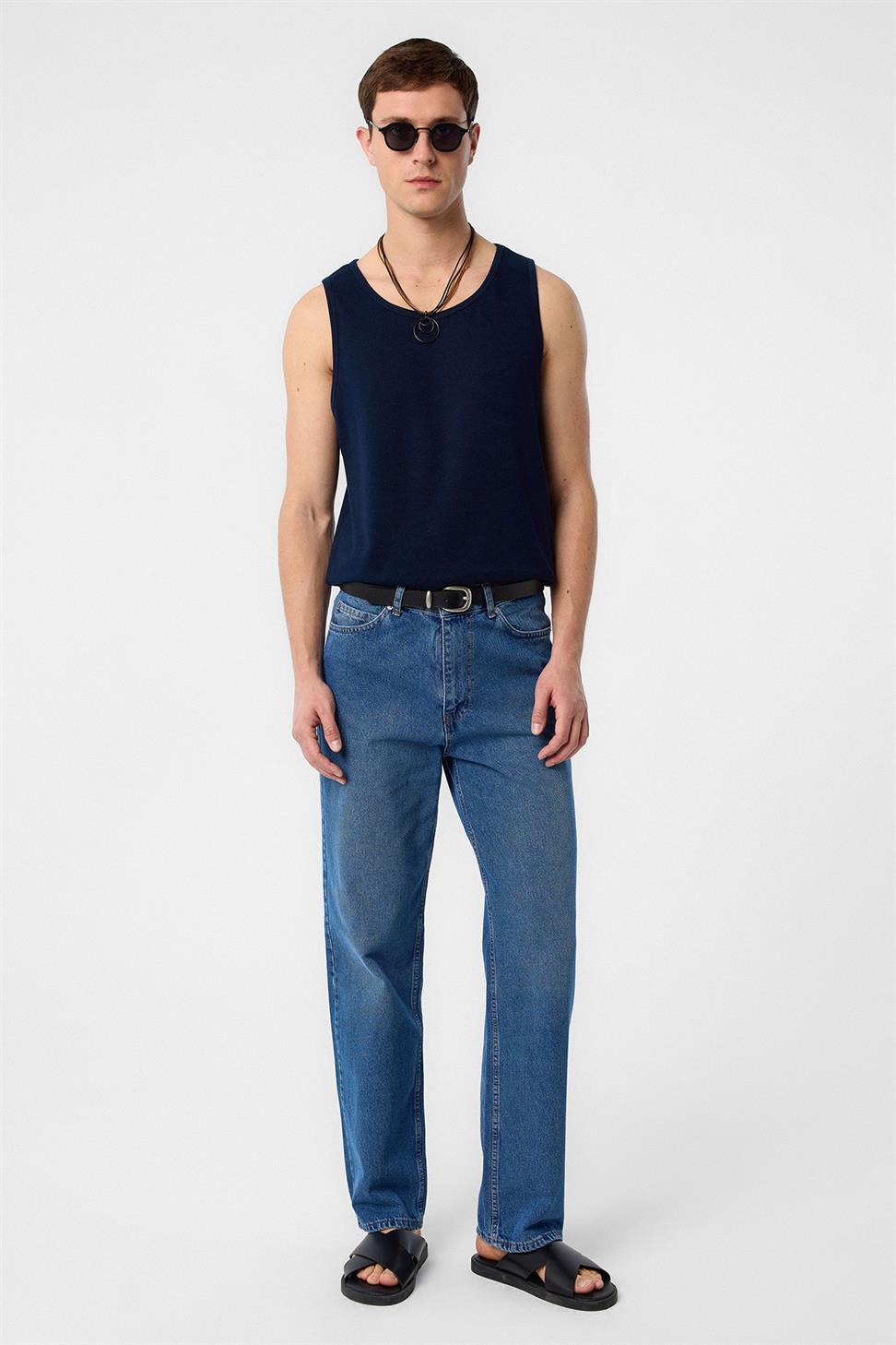 Antioch Lacivert Basic Erkek Atlet