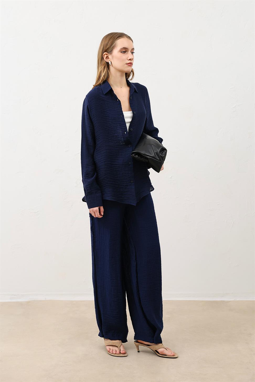 قميص نسائي من الشاش المطرز