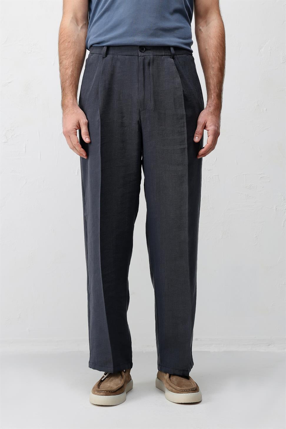 بنطلون رجالي من مزيج ليوسيل