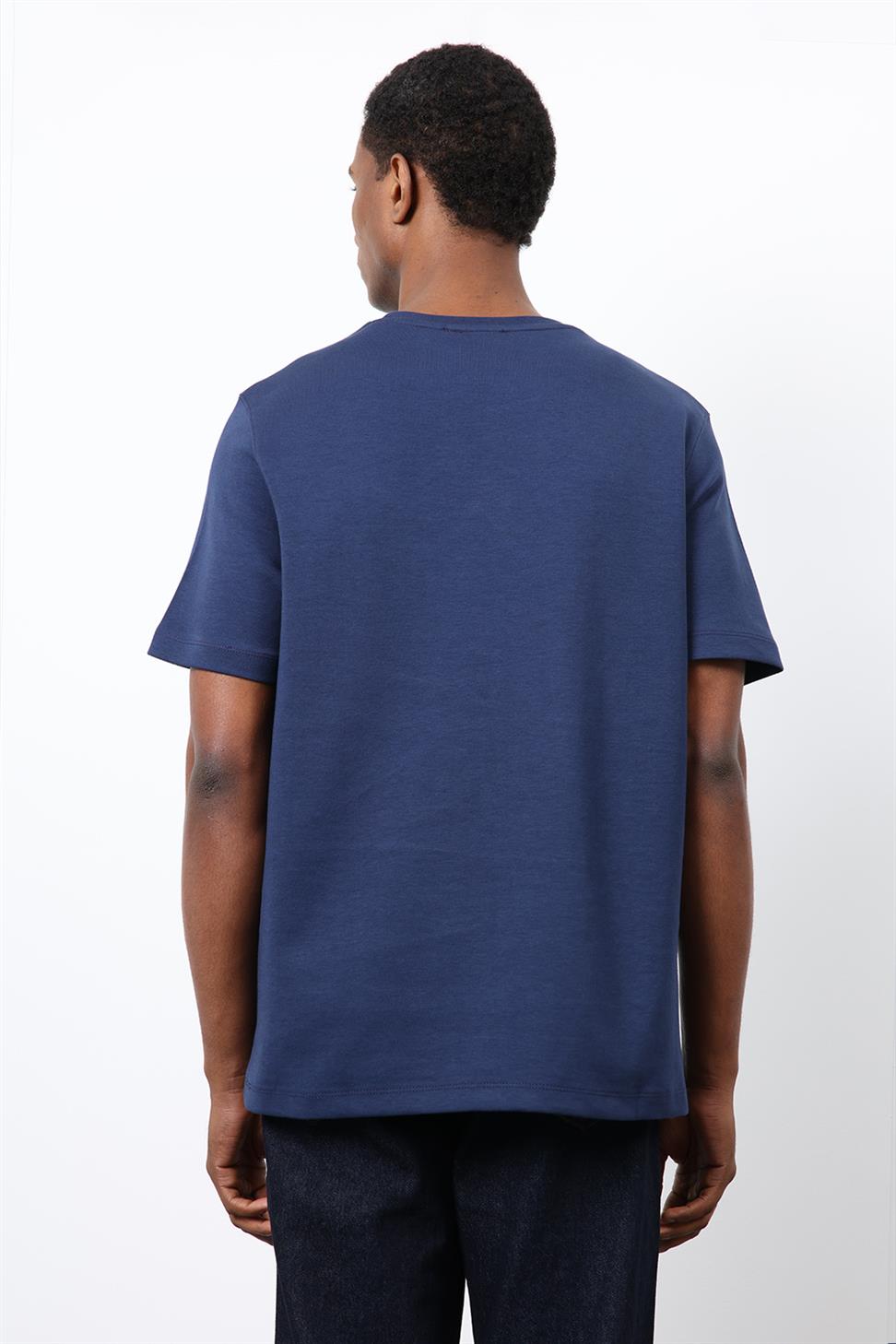 Antioch Lacivert Regular Fit Basic Erkek T-Shirt