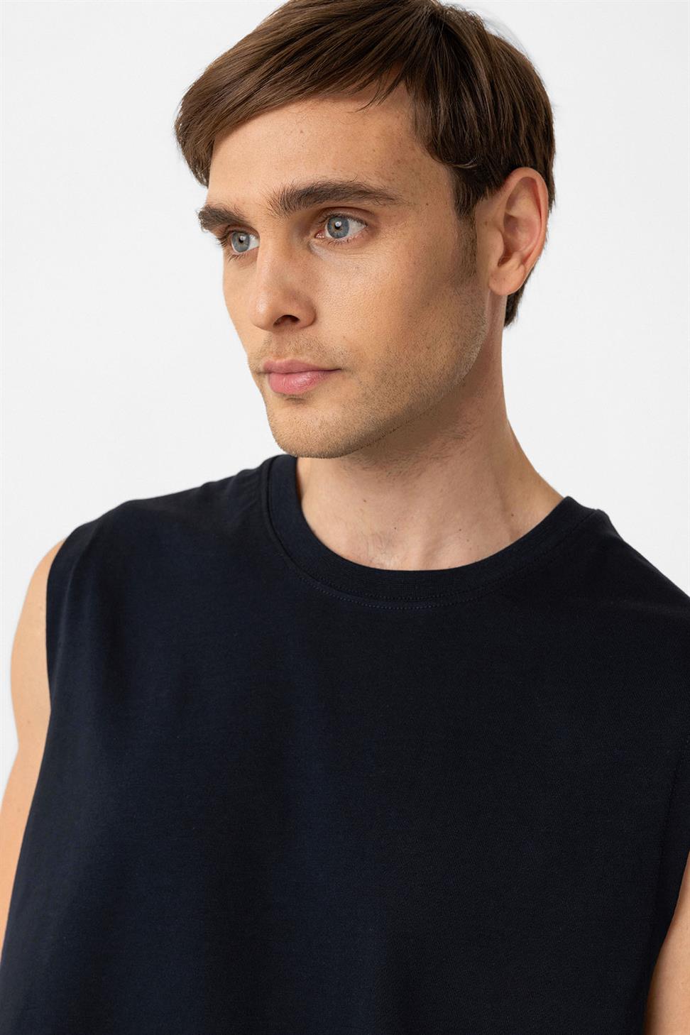 Antioch Lacivert Relaxed Fit Erkek Atlet