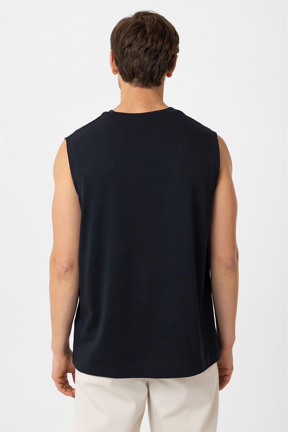 Antioch Lacivert Relaxed Fit Erkek Atlet