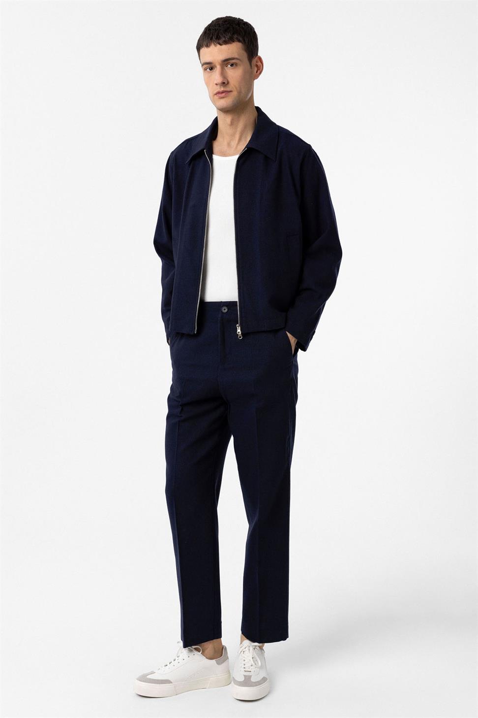 Antioch Lacivert Straight Fit Erkek Pantolon