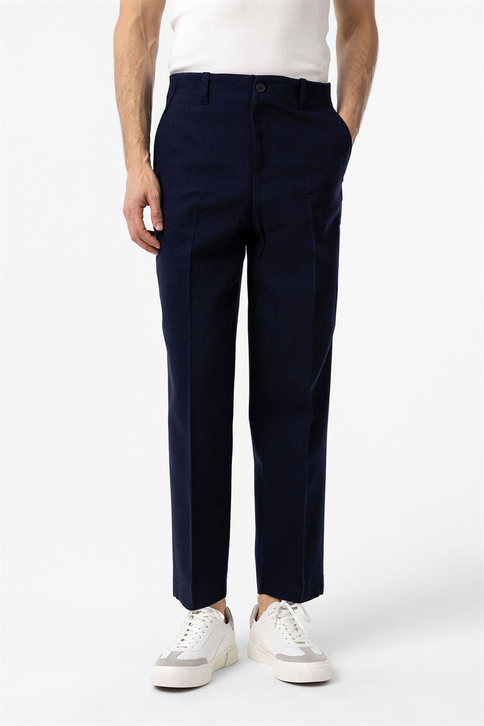 Antioch Lacivert Straight Fit Erkek Pantolon