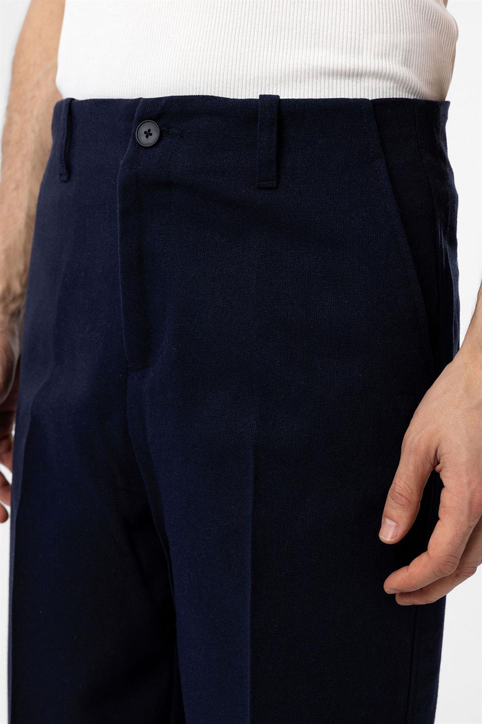 Antioch Lacivert Straight Fit Erkek Pantolon