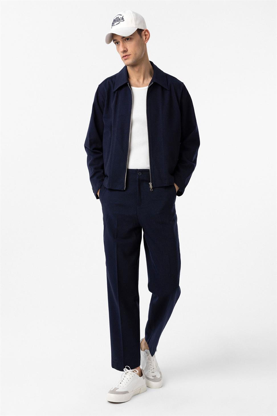 Antioch Lacivert Straight Fit Erkek Pantolon