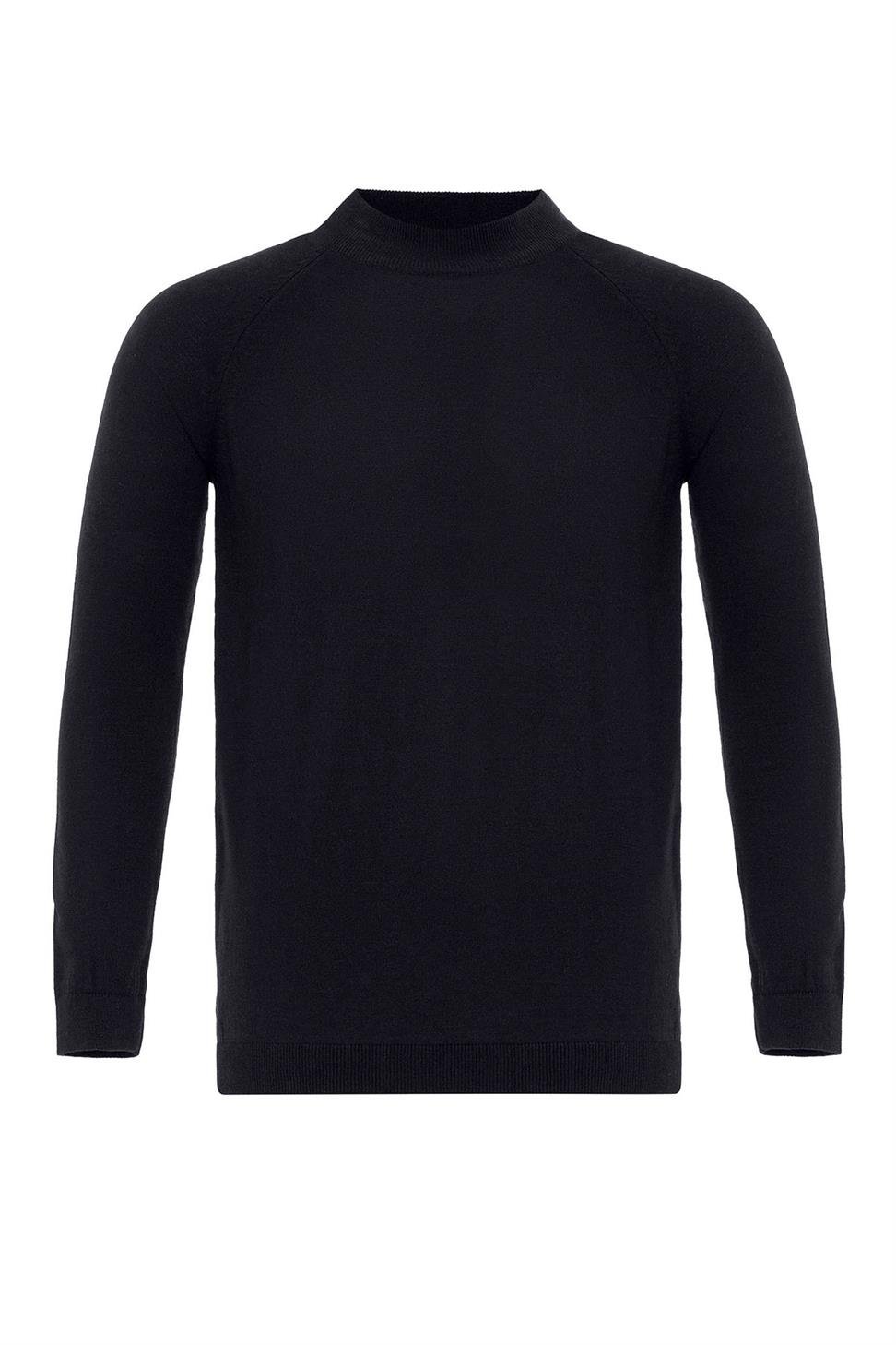 Antioch Lacivert Yarım Boğazlı Erkek Triko