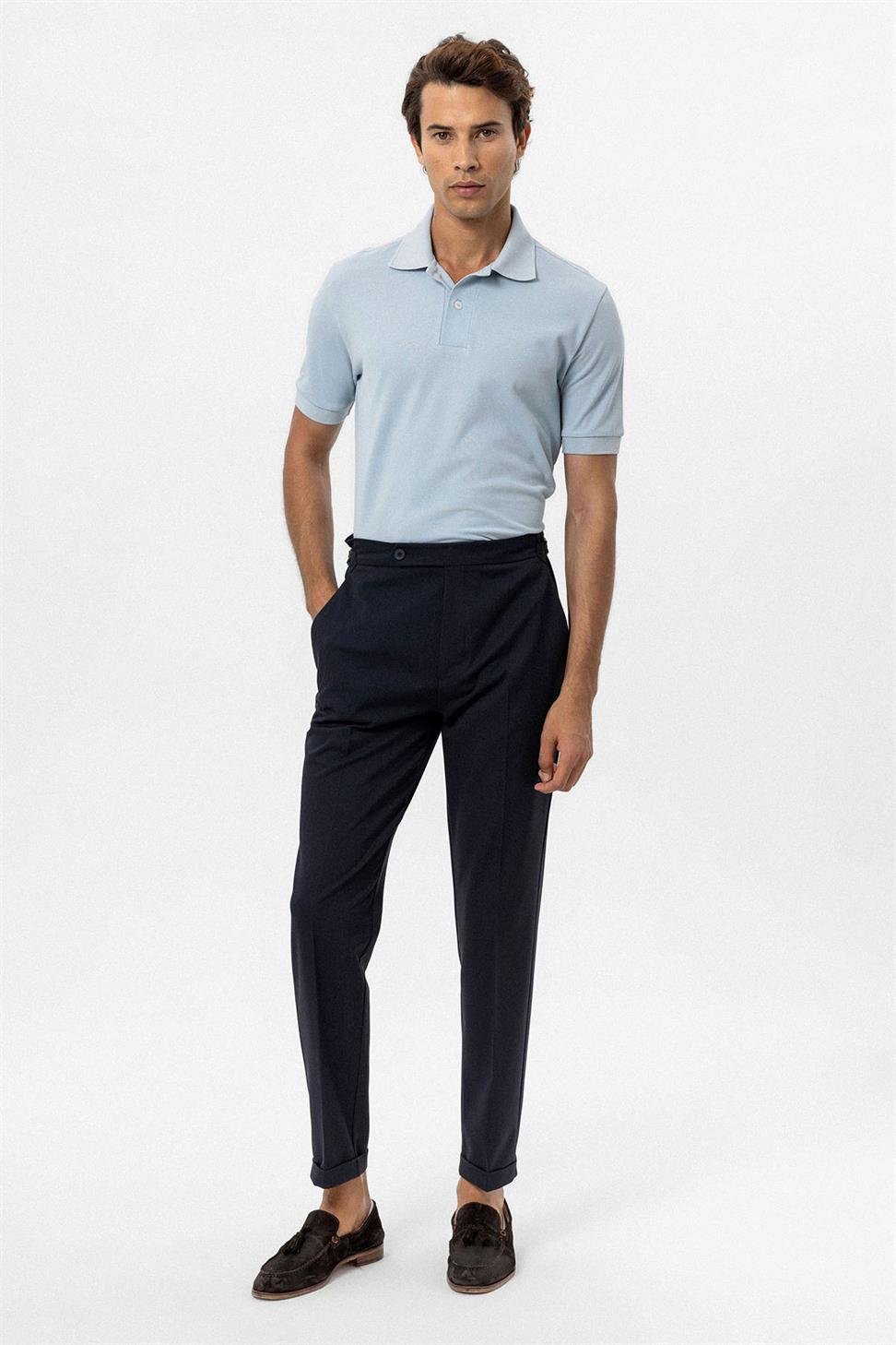 تي شيرت بياقة بولو للرجال