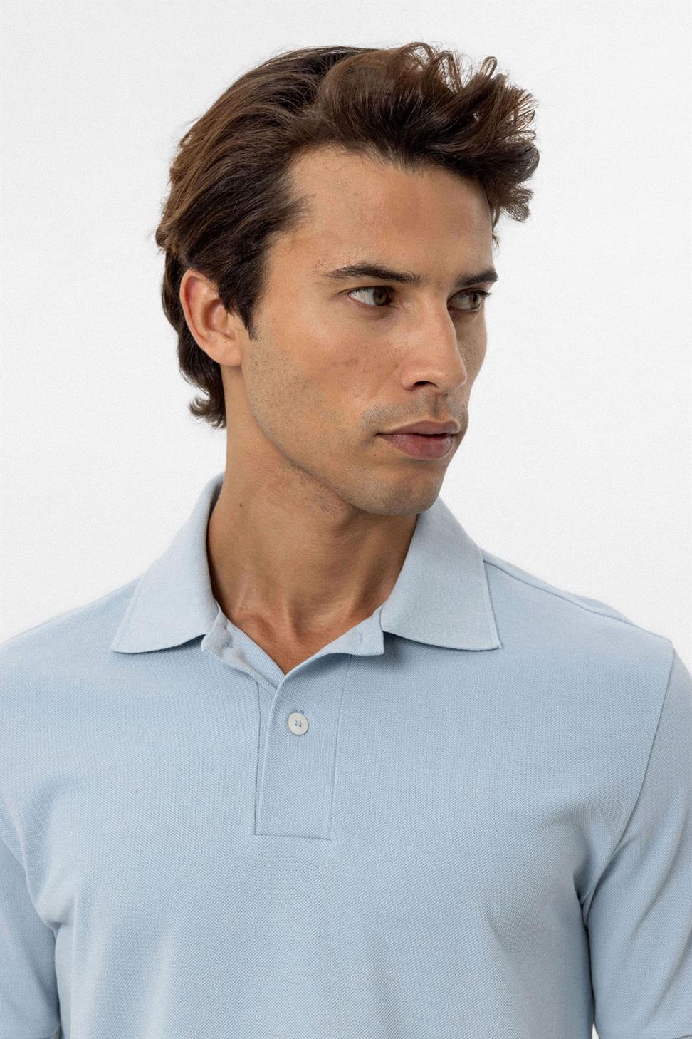 تي شيرت بياقة بولو للرجال