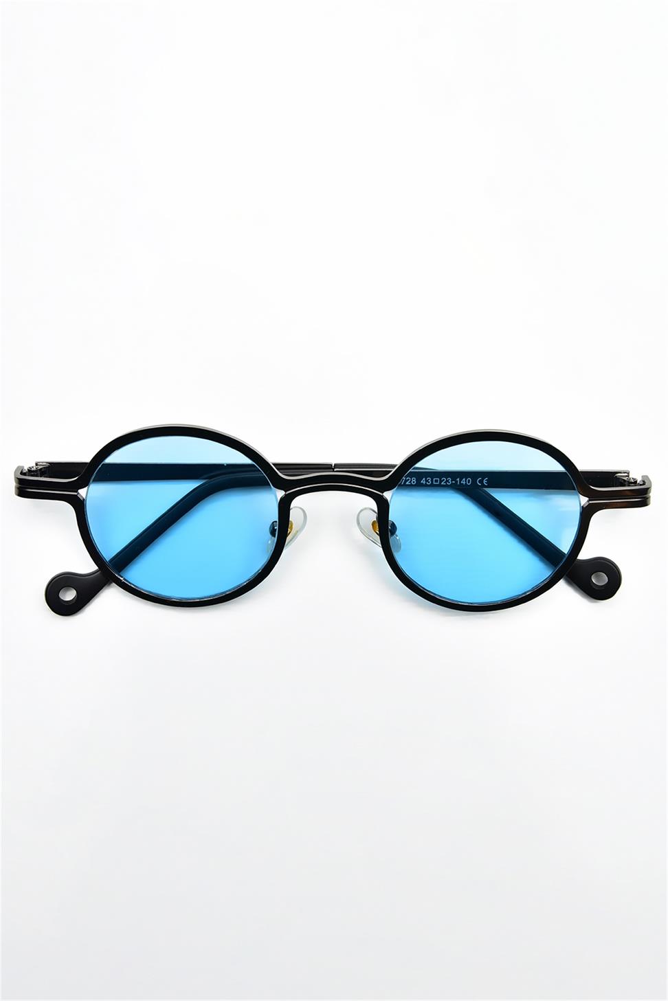 نظارات شمسية دائرية معدنية