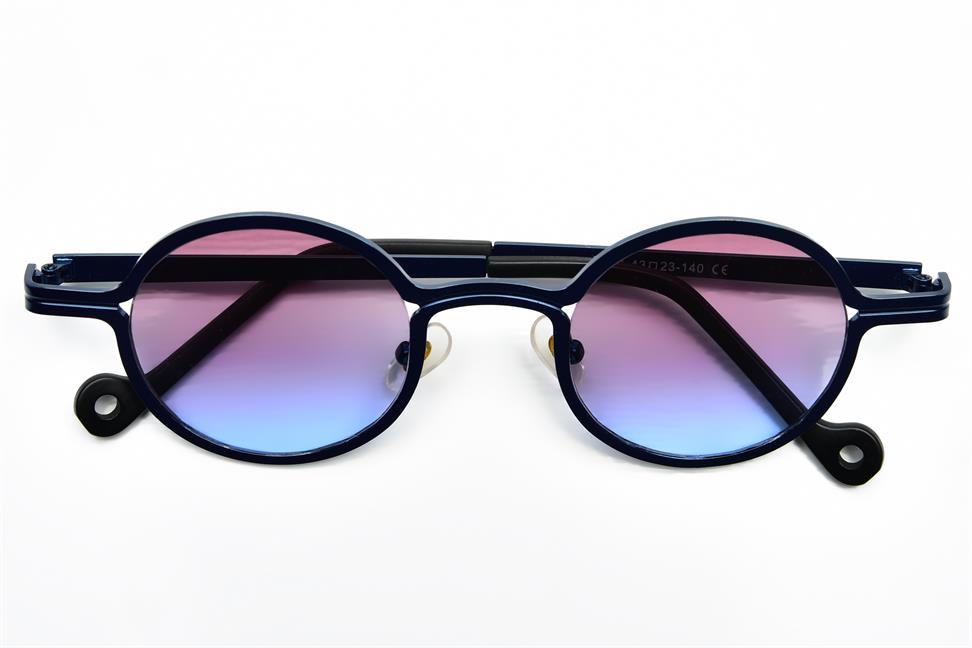 نظارات شمسية دائرية معدنية