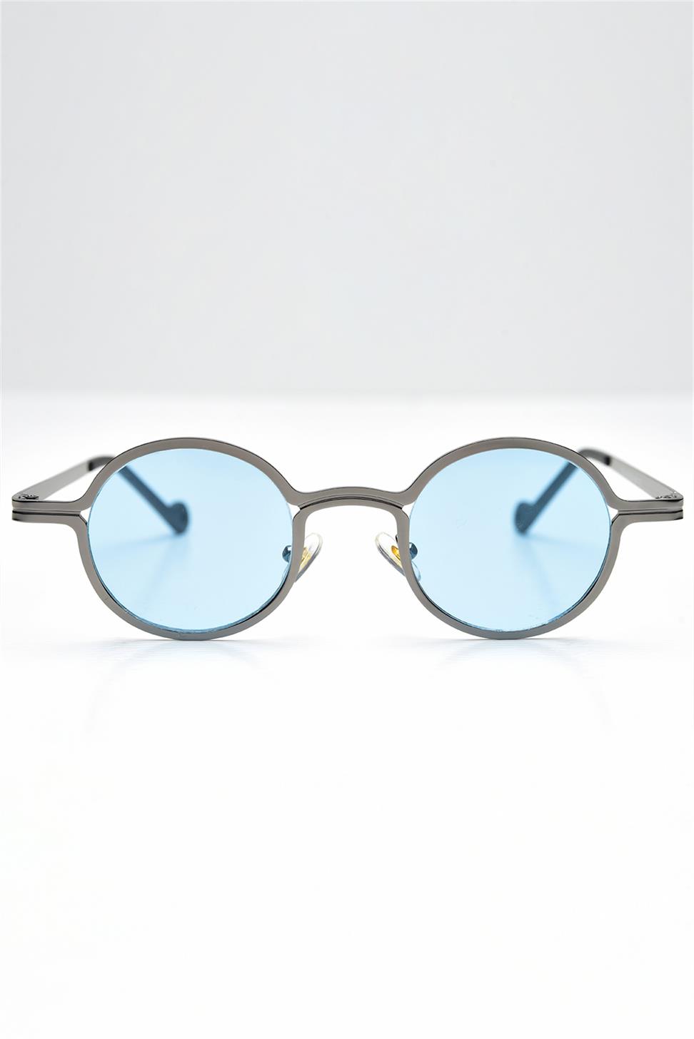 نظارات شمسية دائرية معدنية