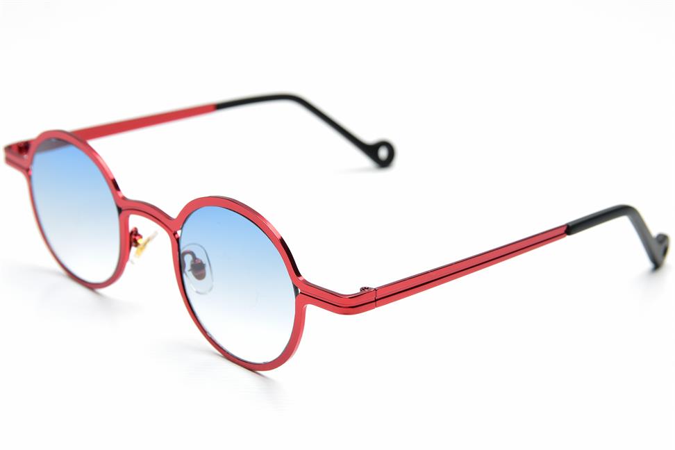 نظارات شمسية دائرية معدنية