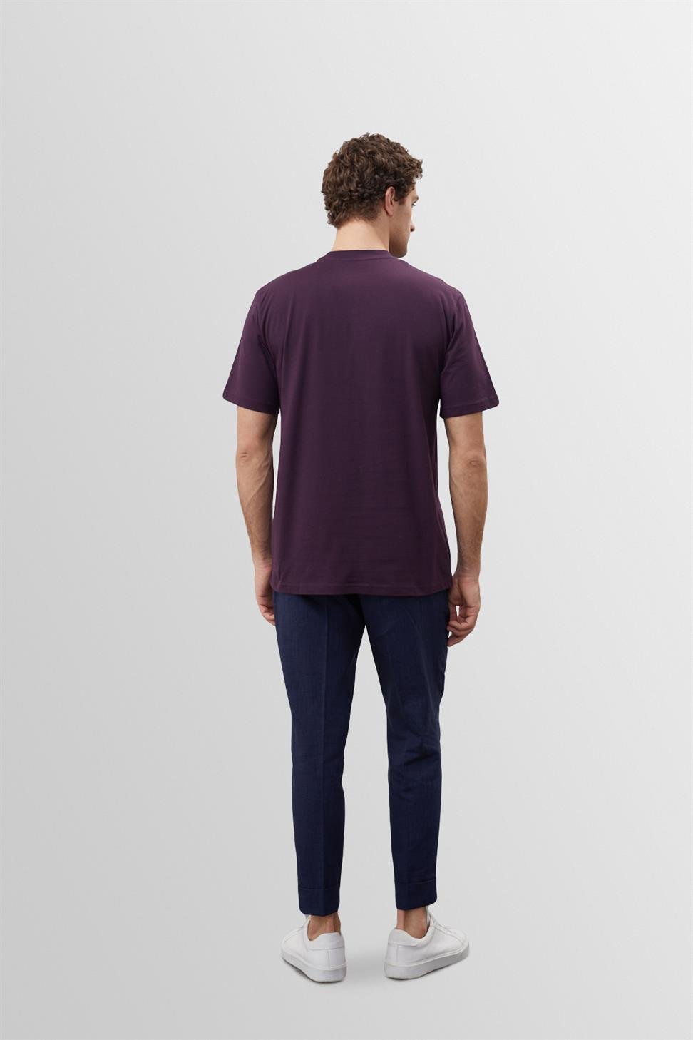 Antioch Mürdüm Bisiklet Yaka Basic T-Shirt