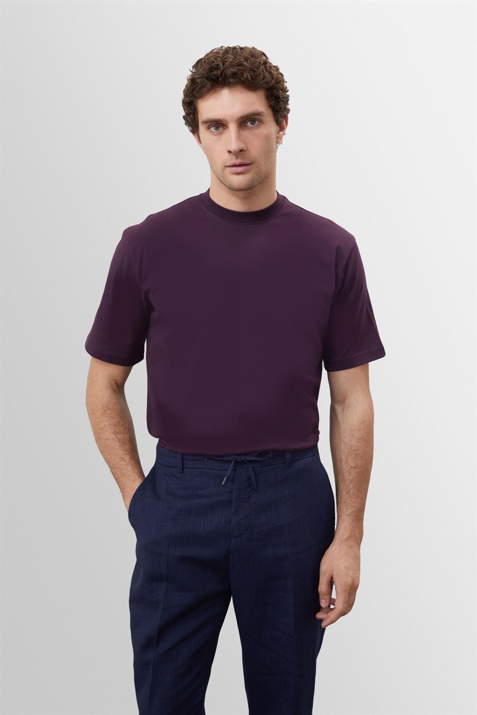 Antioch Mürdüm Bisiklet Yaka Basic T-Shirt