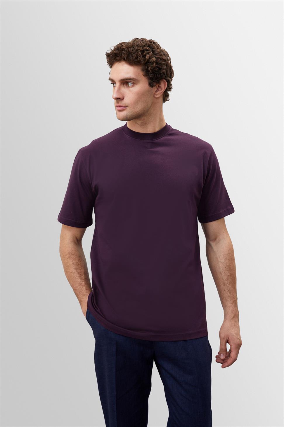 Antioch Mürdüm Bisiklet Yaka Basic T-Shirt