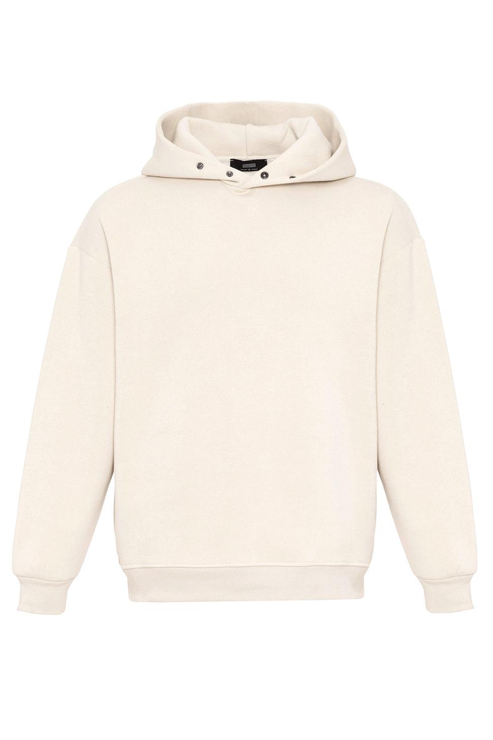 سترة رجالية بغطاء للرأس مقاس كبير