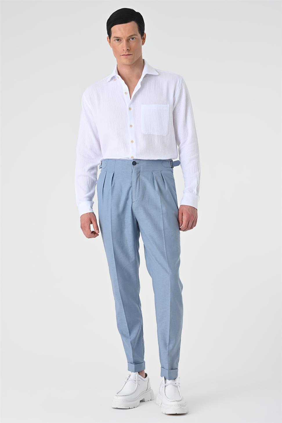 قميص رجالي من القطن مريح