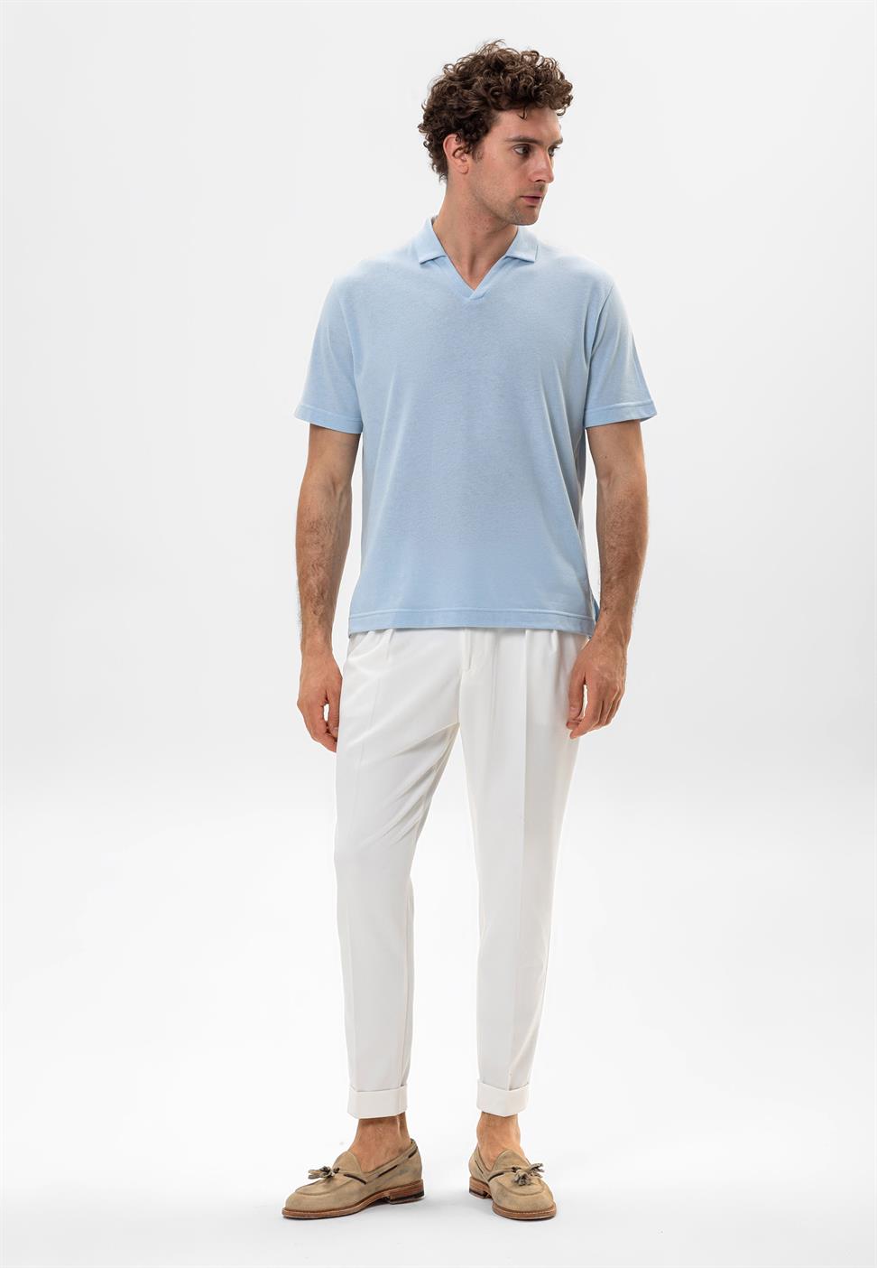 تي شيرت بولو V ياكا إركيك