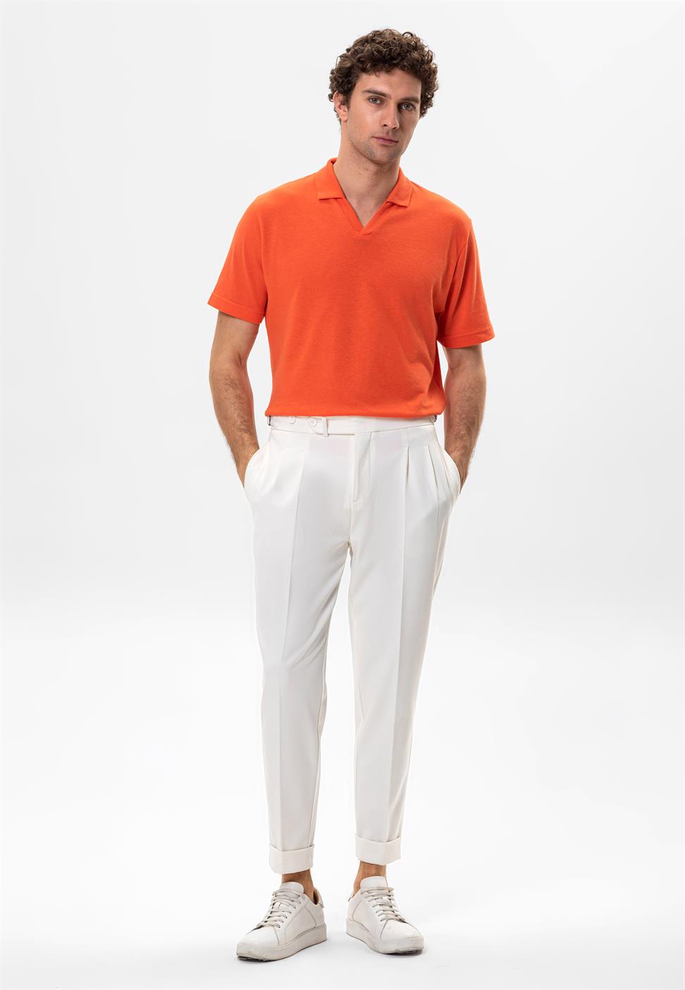 تي شيرت بولو V ياكا إركيك