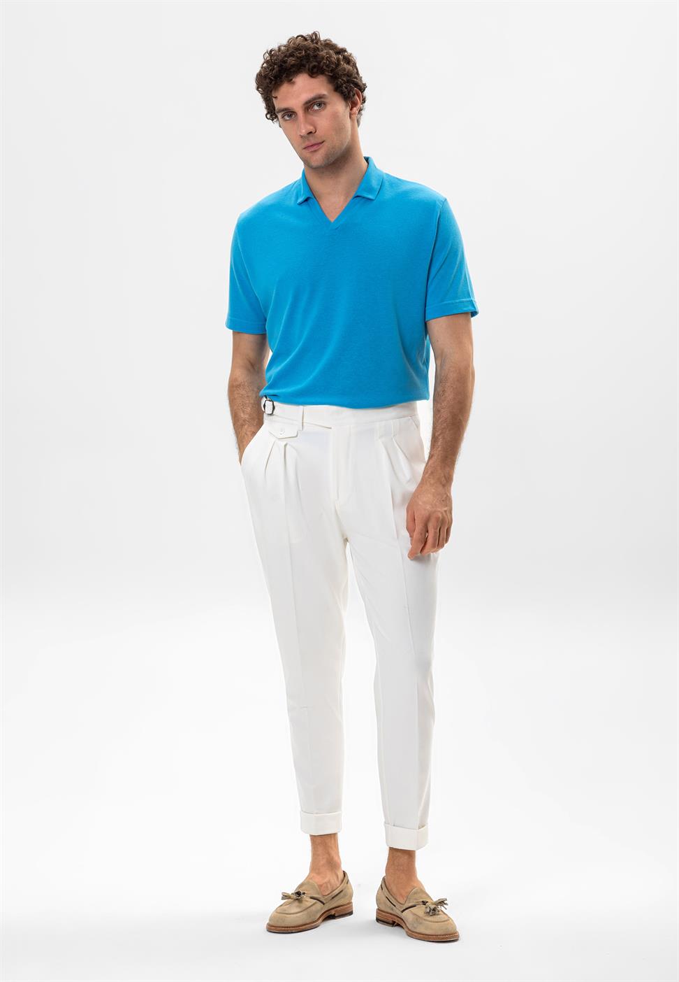 تي شيرت بولو V ياكا إركيك