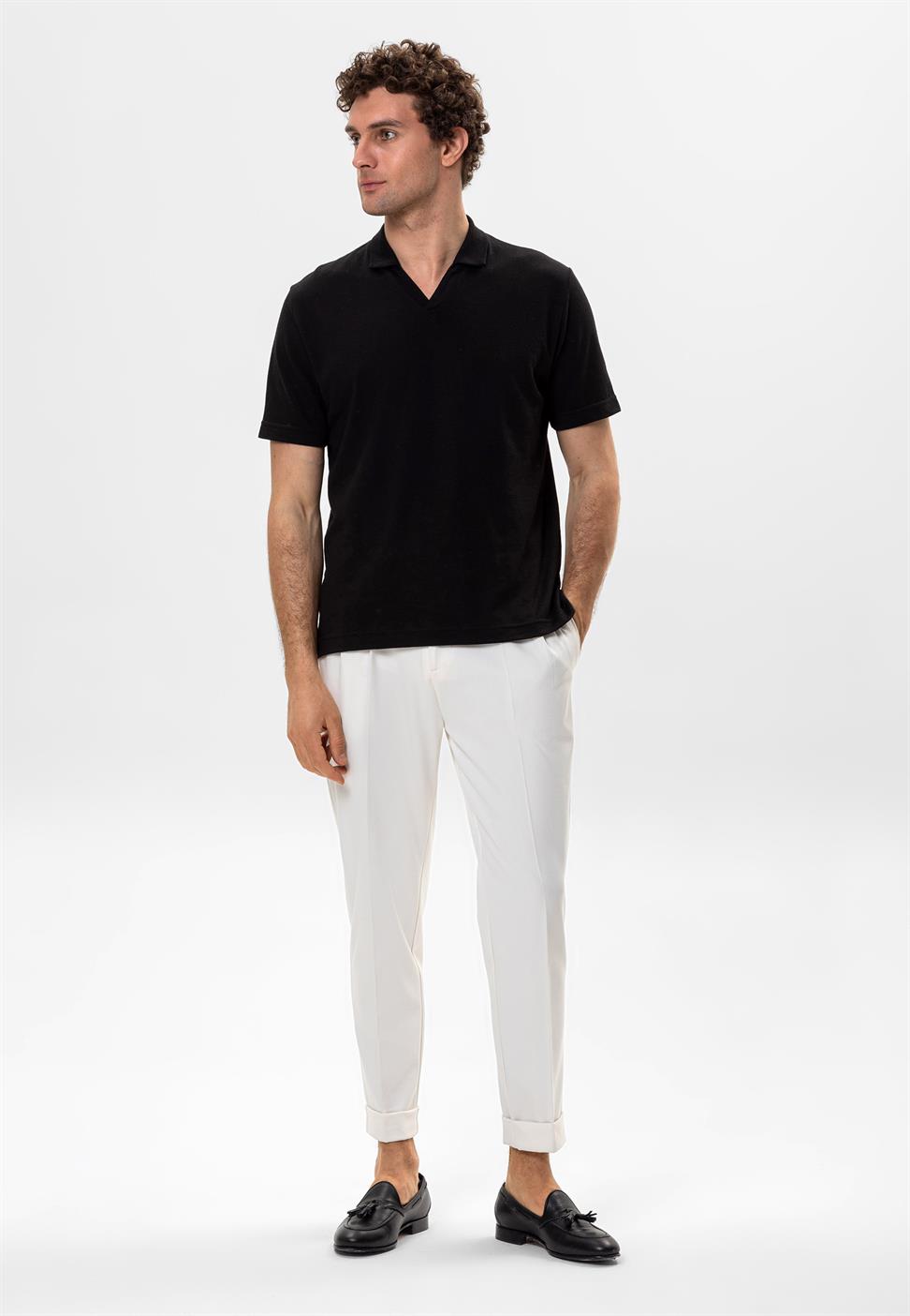 تي شيرت بولو V ياكا إركيك