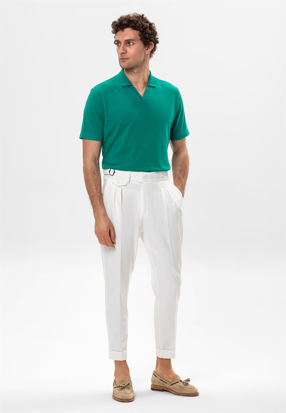 تي شيرت بولو V ياكا إركيك