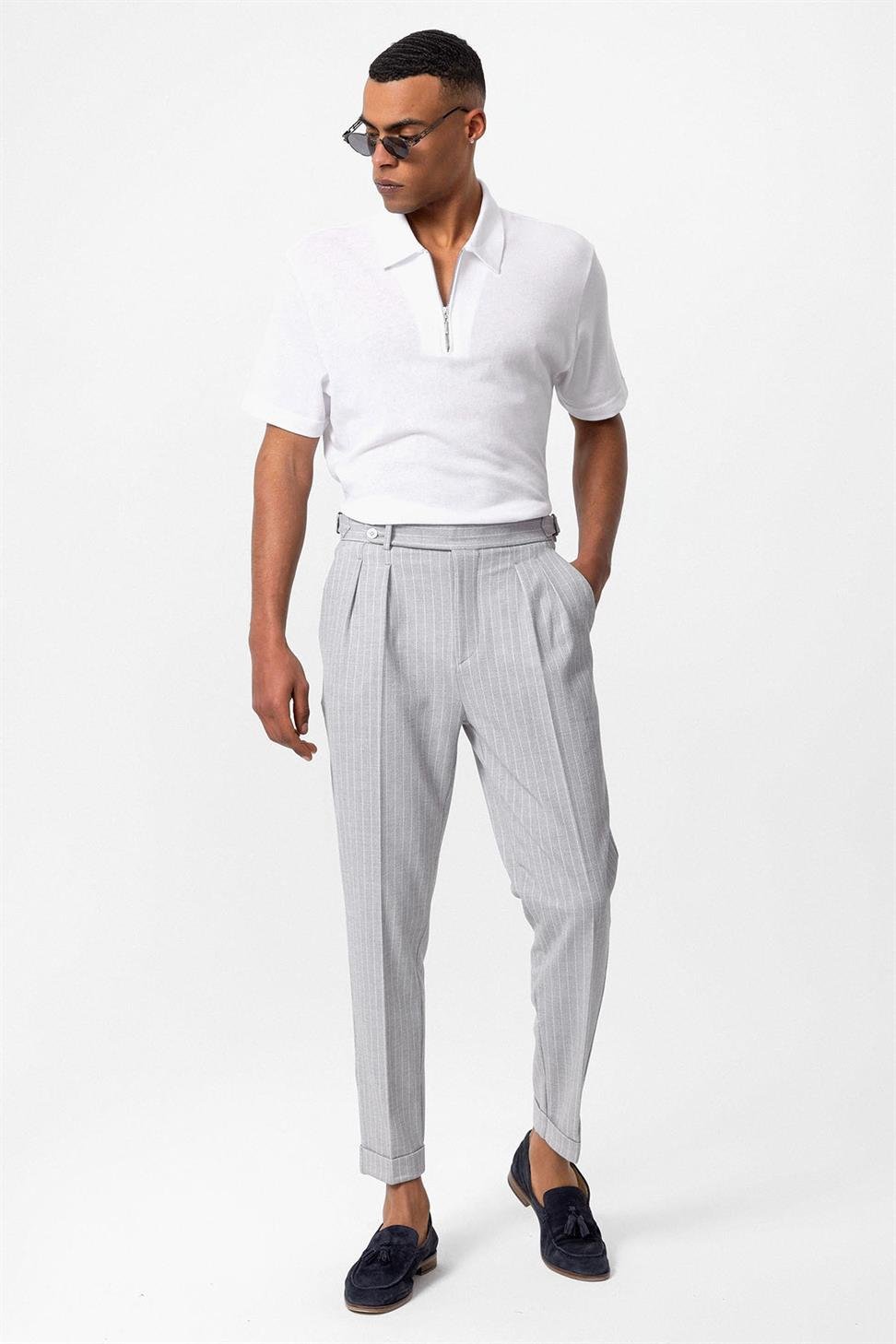 تي شيرت بولو بسحاب للرجال