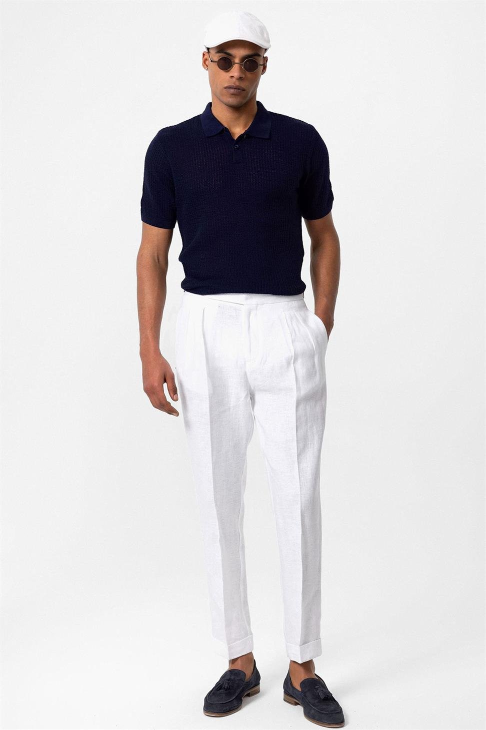 تي شيرت تريكو للرجال بياقة بولو