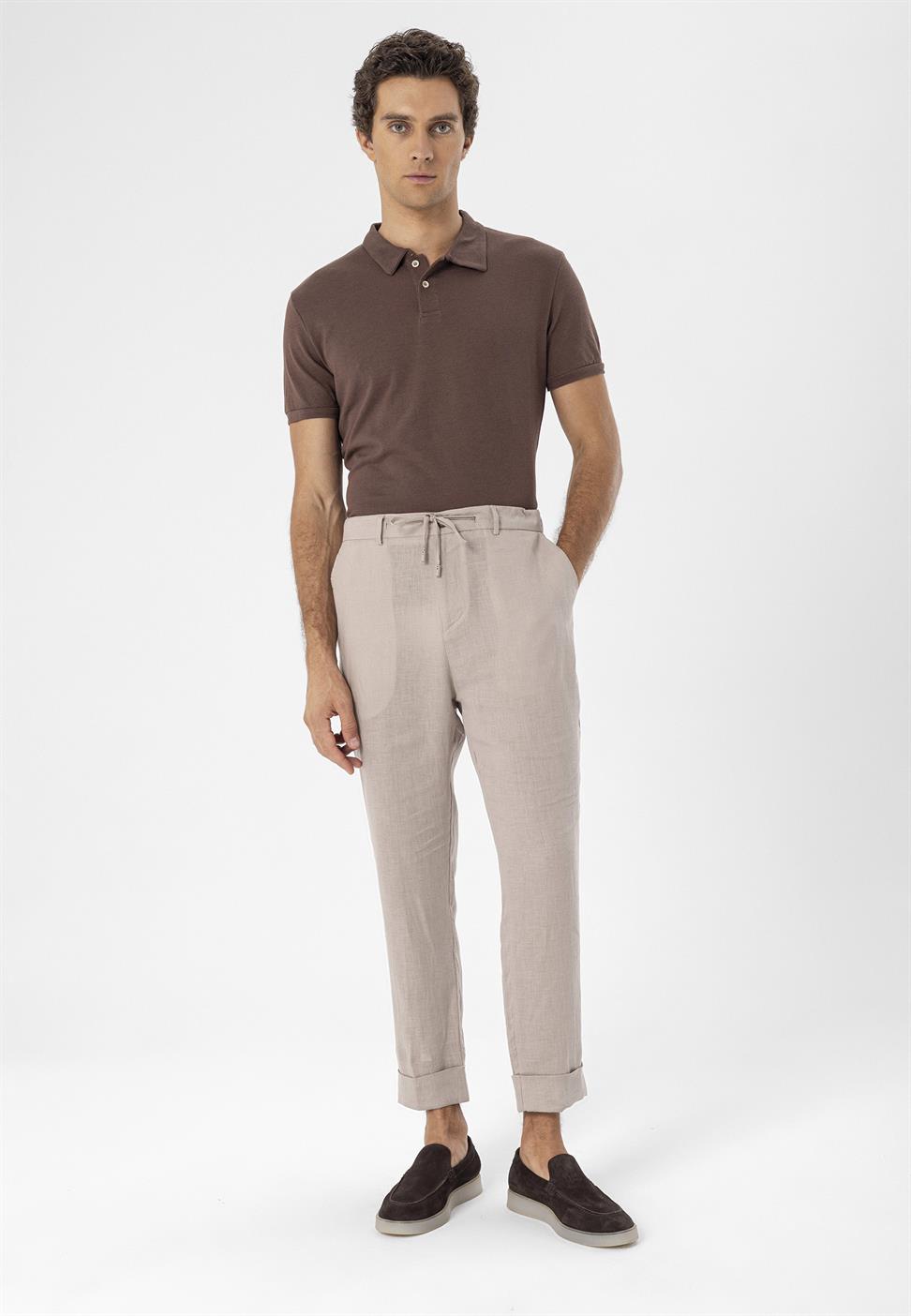 تي شيرت بولو ياكا بقصة ضيقة من Arkek