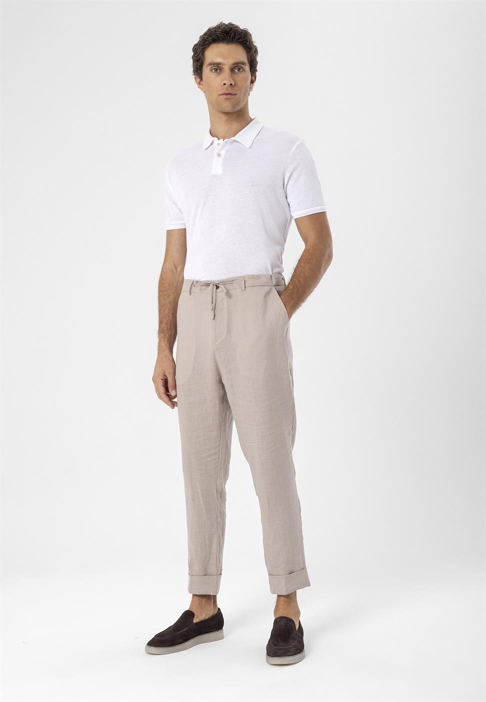 تي شيرت بولو ياكا بقصة ضيقة من Arkek