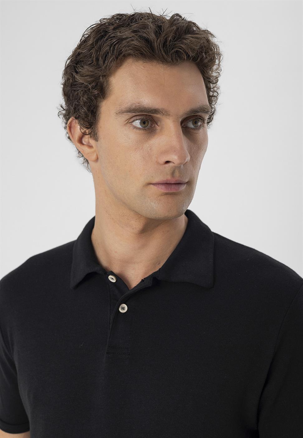 تي شيرت بولو ياكا بقصة ضيقة من Arkek