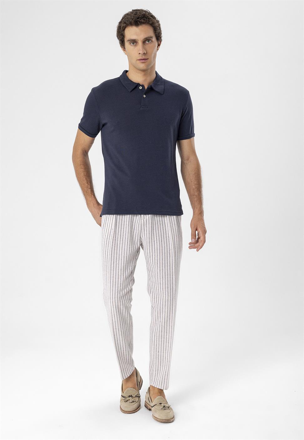 تي شيرت بولو ياكا بقصة ضيقة من Arkek