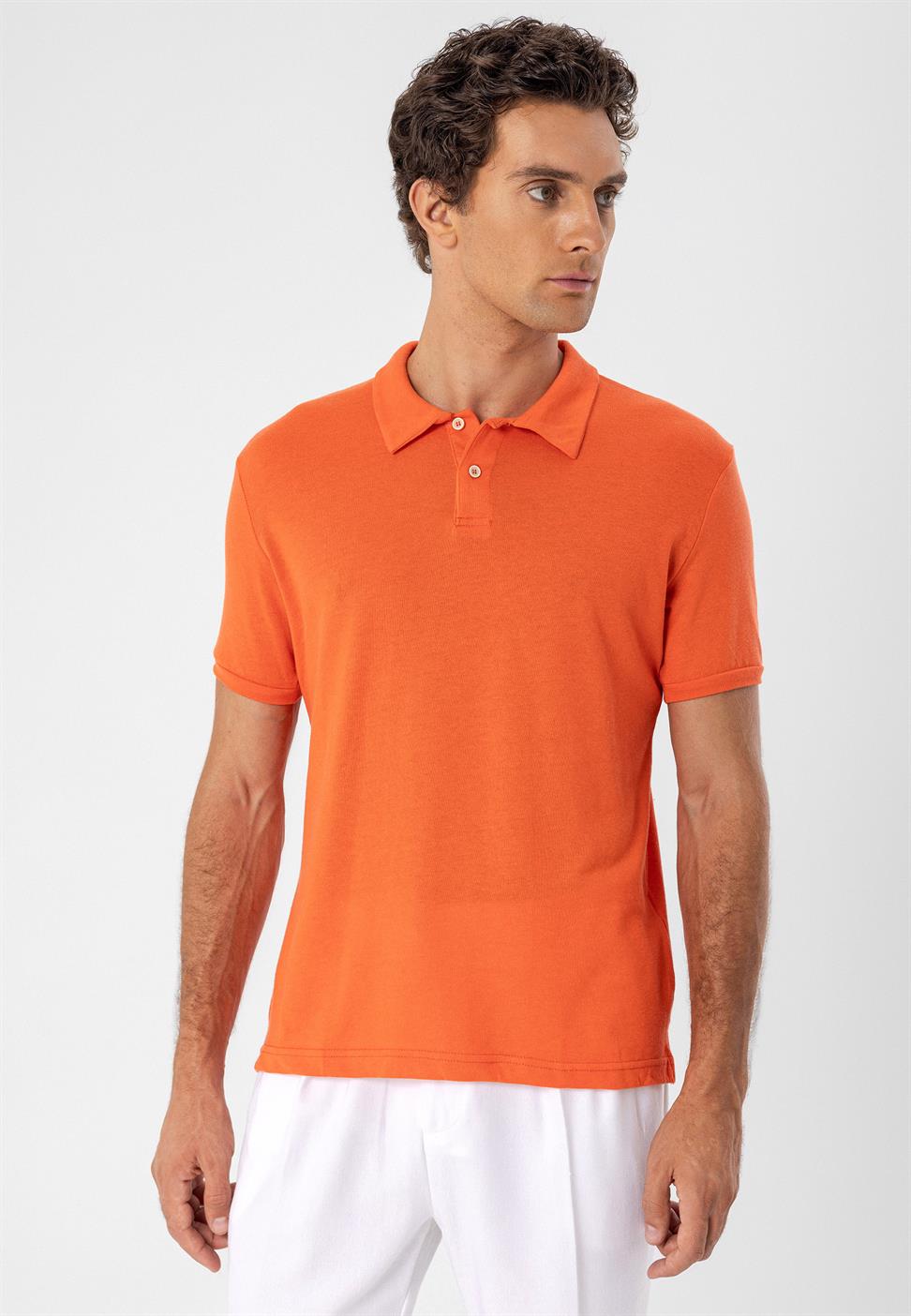 تي شيرت بولو ياكا بقصة ضيقة من Arkek