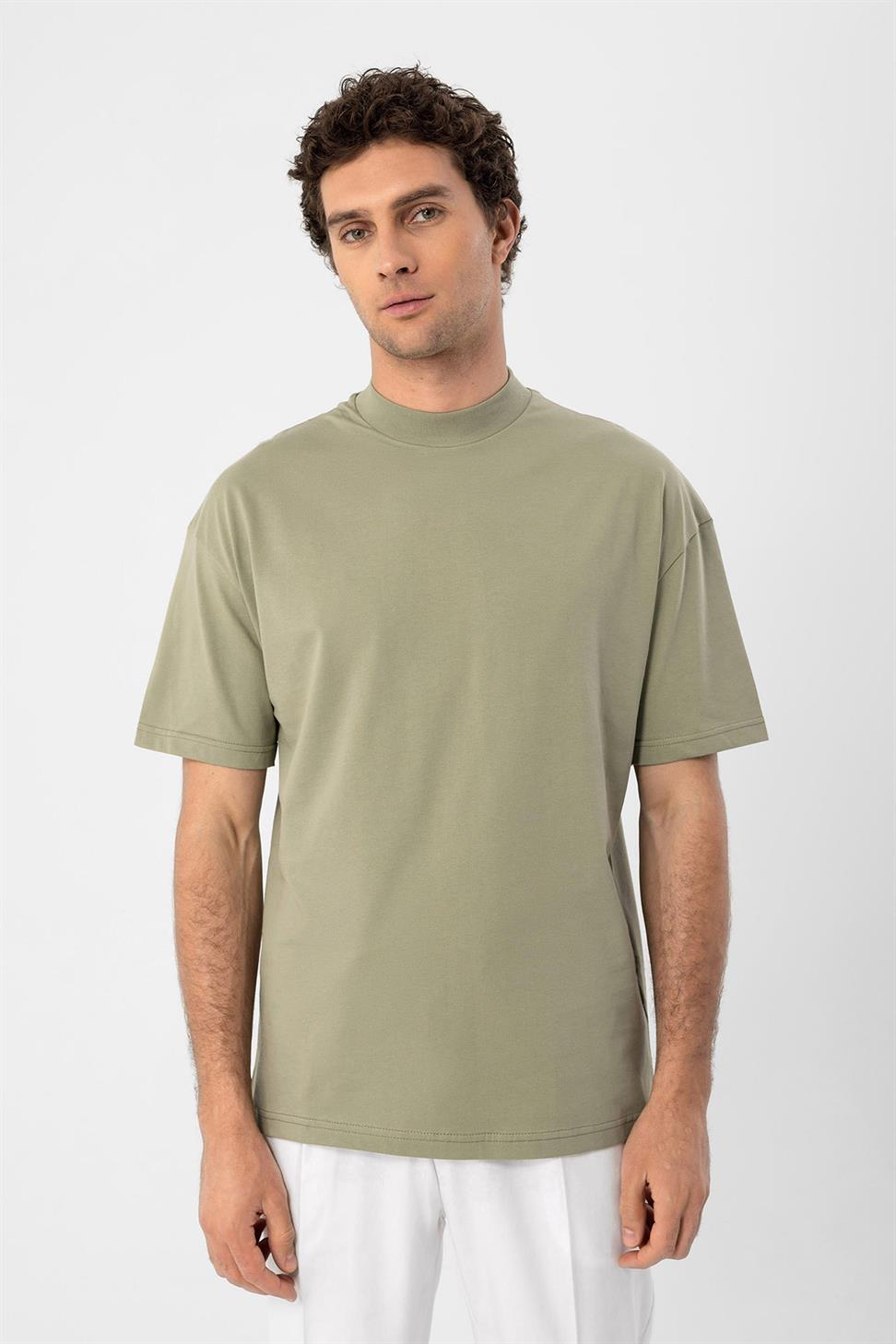 تي شيرت رجالي أساسي مريح