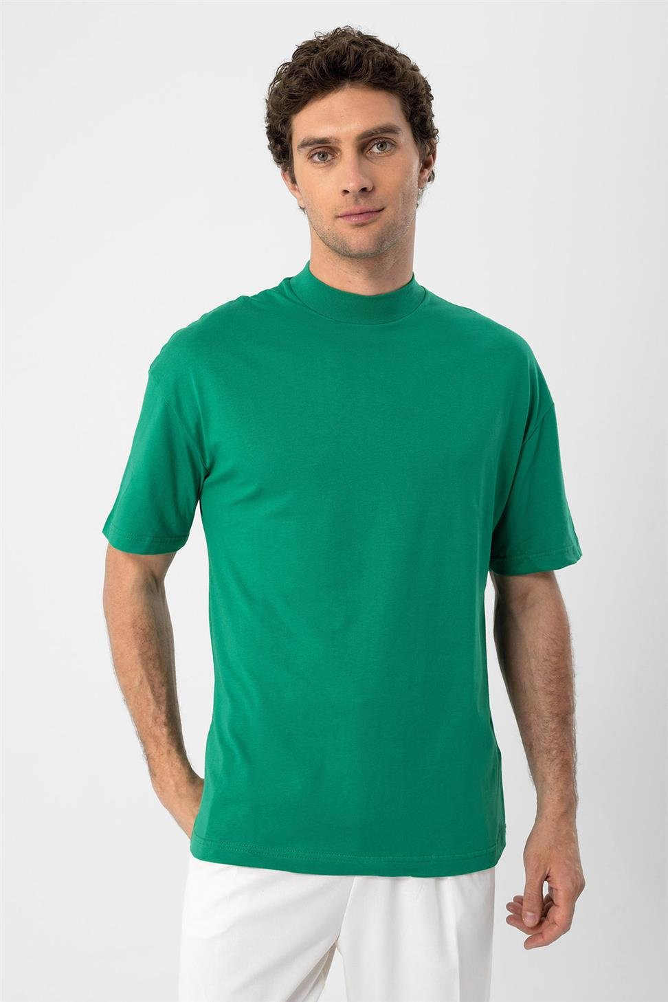 تي شيرت رجالي أساسي مريح