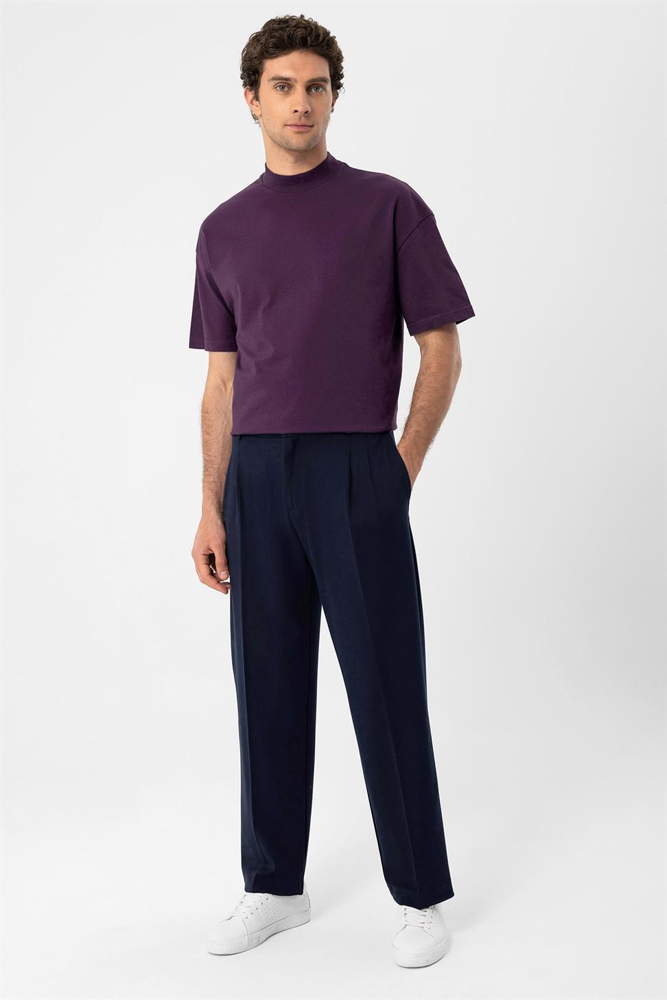 تي شيرت رجالي أساسي مريح