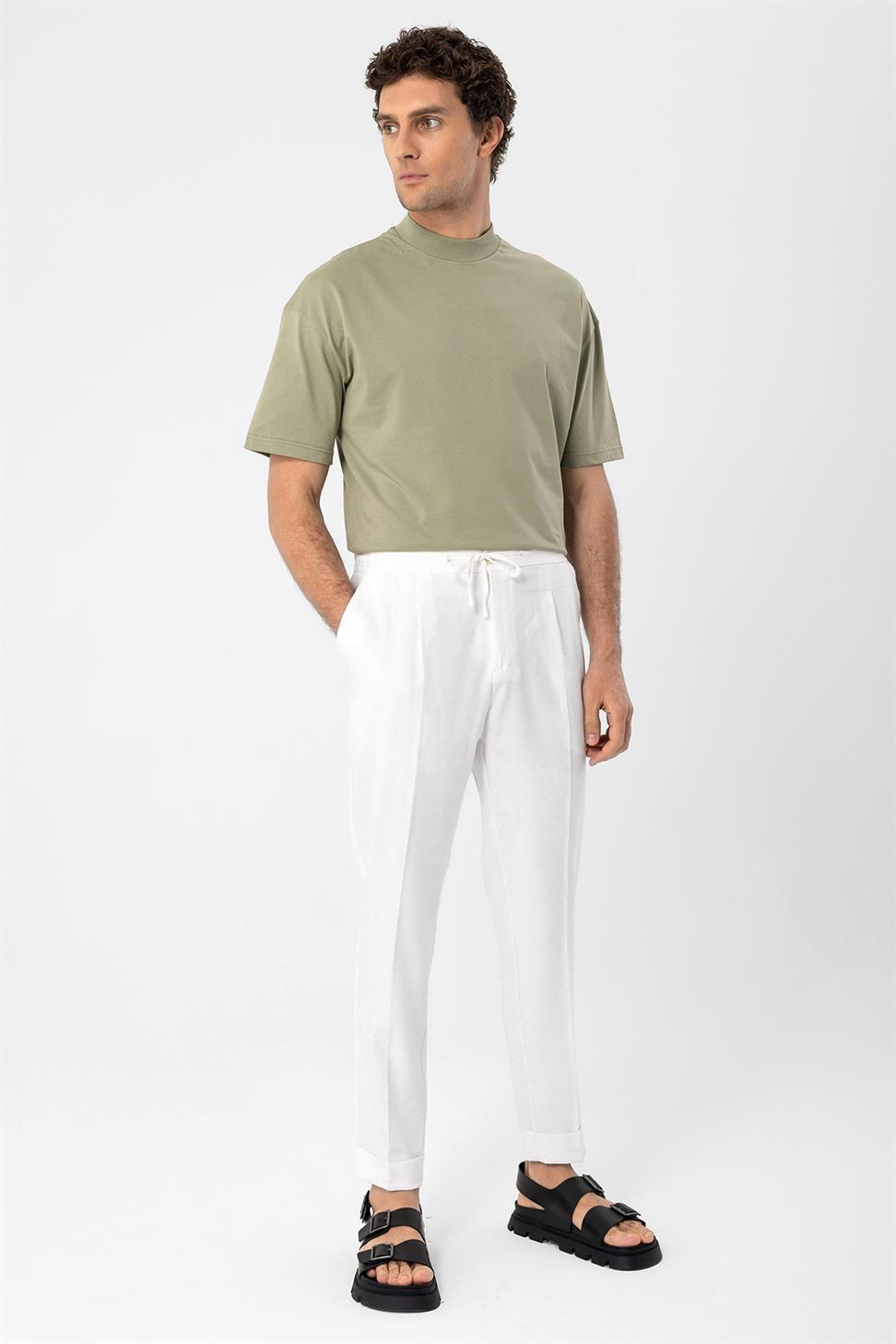 تي شيرت رجالي أساسي مريح