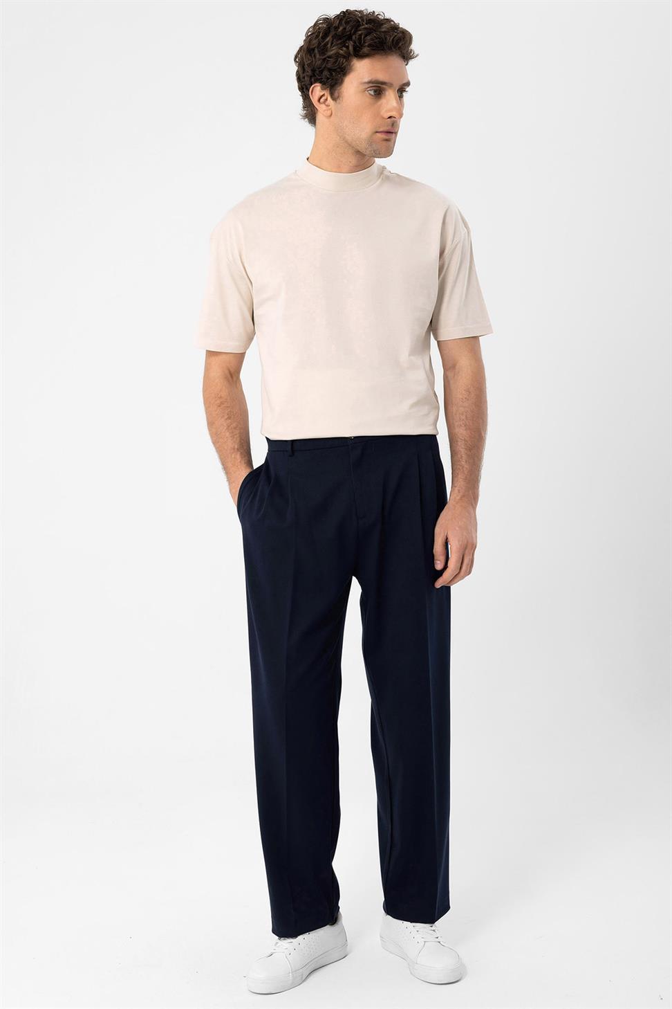 تي شيرت رجالي أساسي مريح