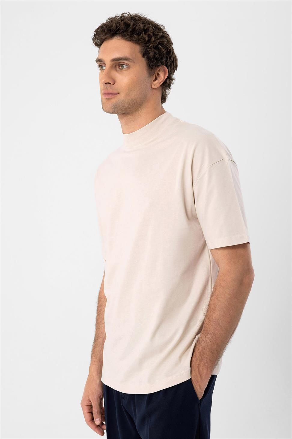 تي شيرت رجالي أساسي مريح