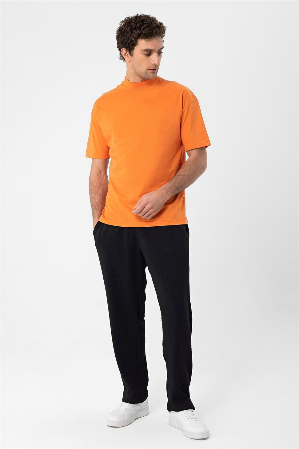 تي شيرت رجالي أساسي مريح