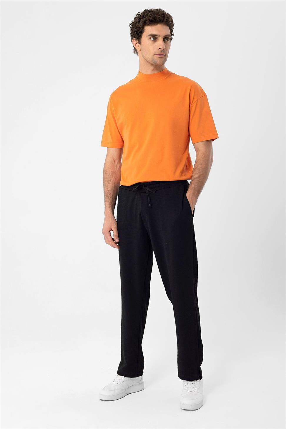 تي شيرت رجالي أساسي مريح